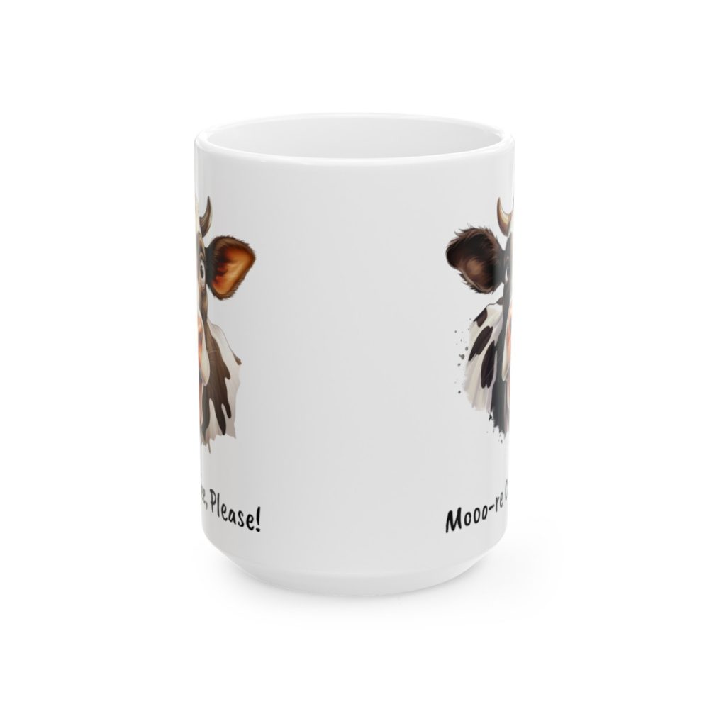 Funny Cow Face – Two Sided Mug