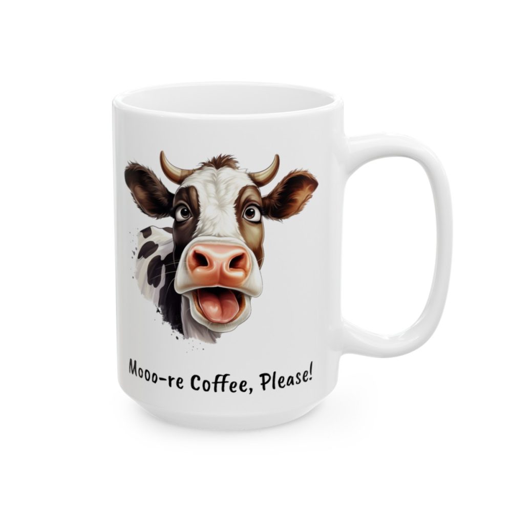 Funny Cow Face – Two Sided Mug