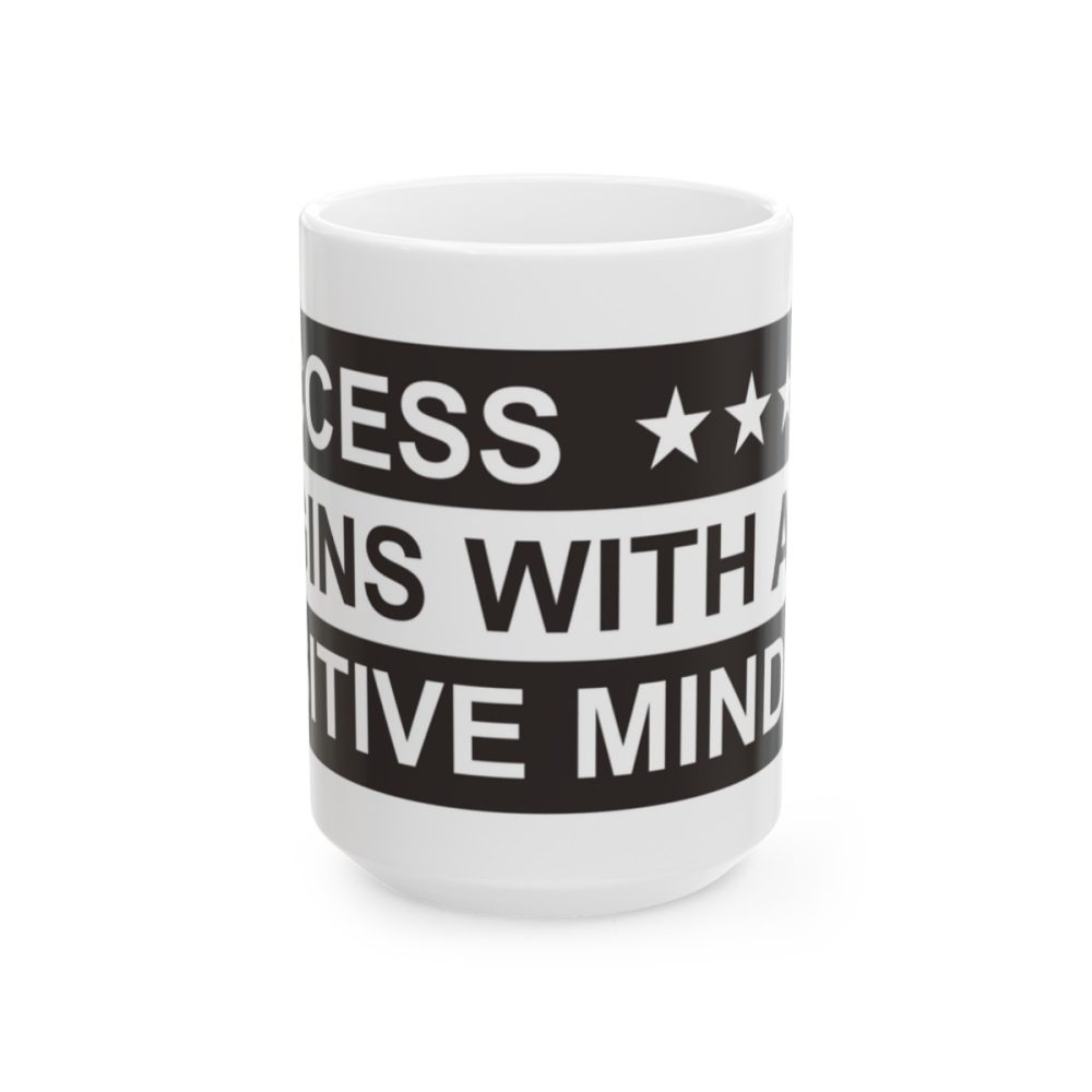 Success Begins with a Positive Mindset Mug