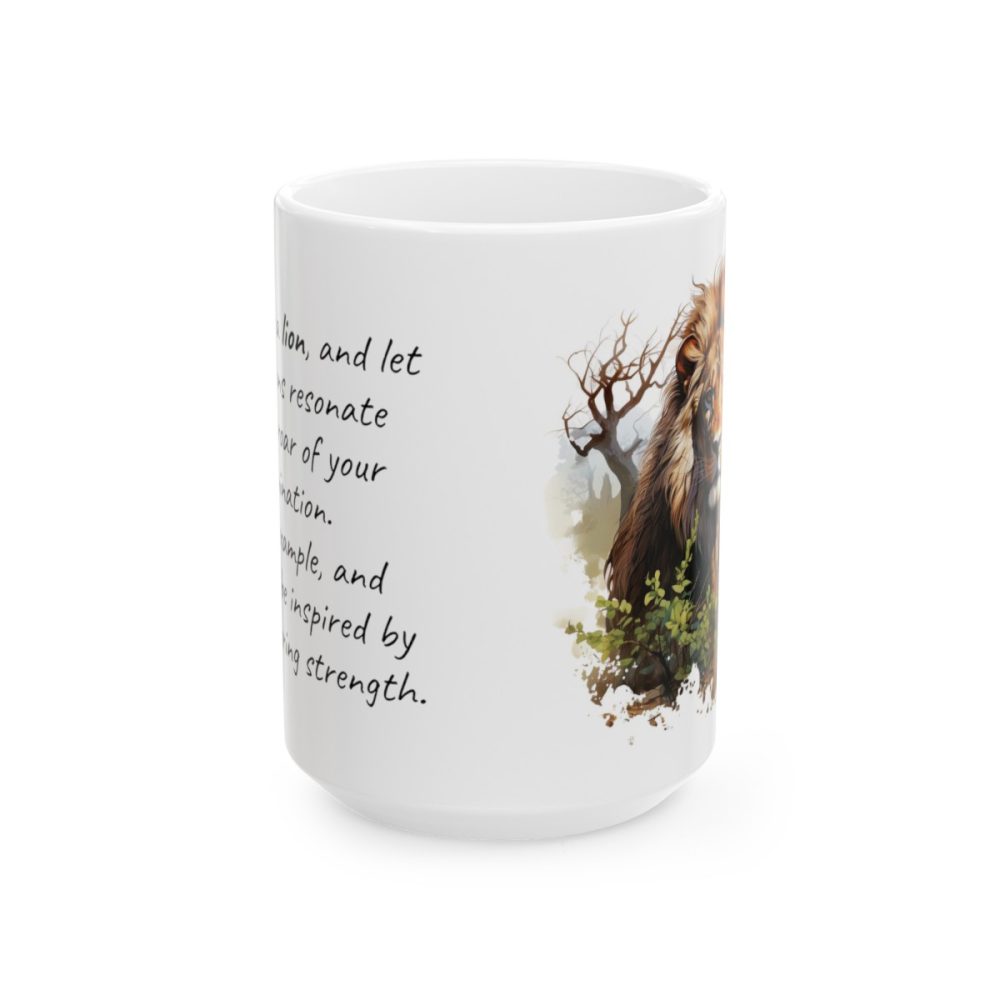 Lion – Inspirational Saying Coffee Mug