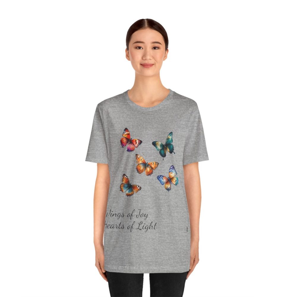 Colorful Watercolor Butterflies – Unisex T-shirt