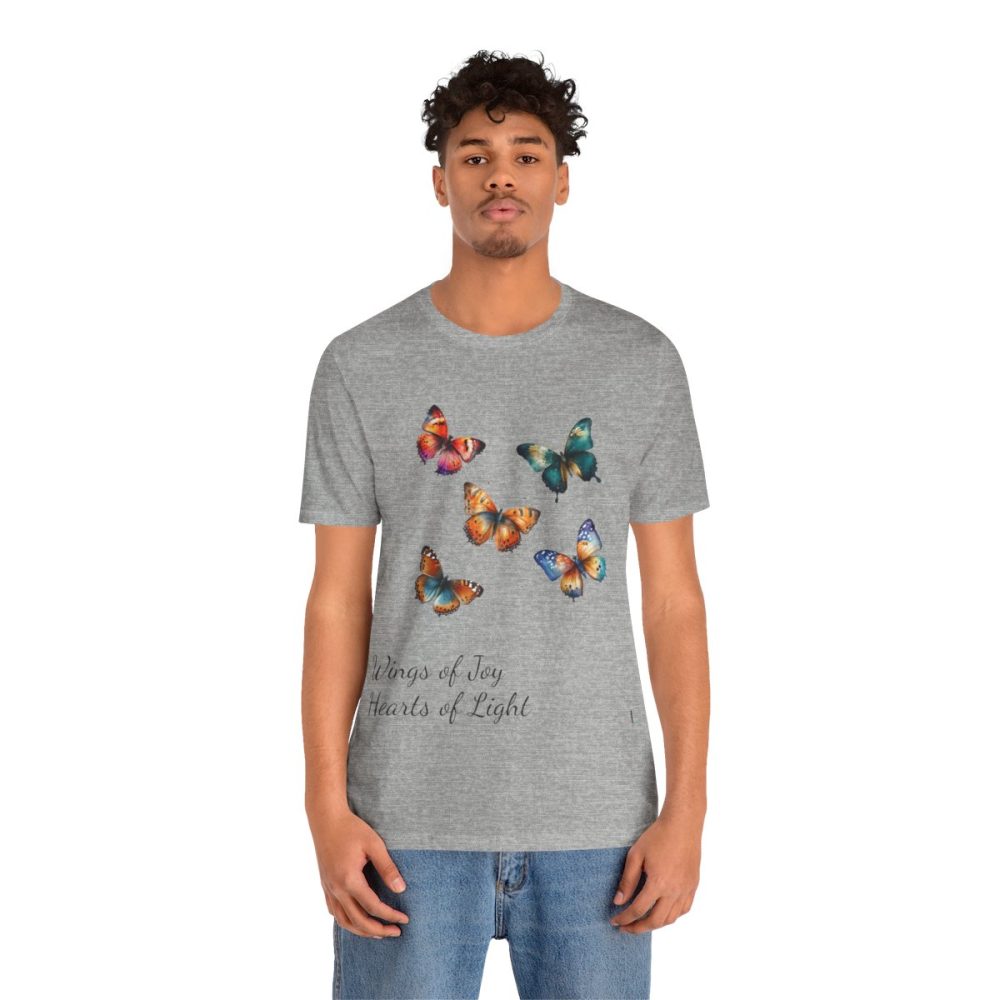 Colorful Watercolor Butterflies – Unisex T-shirt