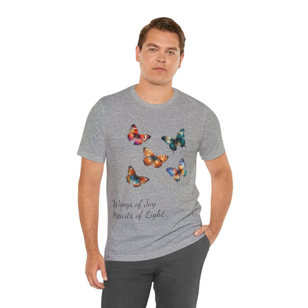 Colorful Watercolor Butterflies – Unisex T-shirt