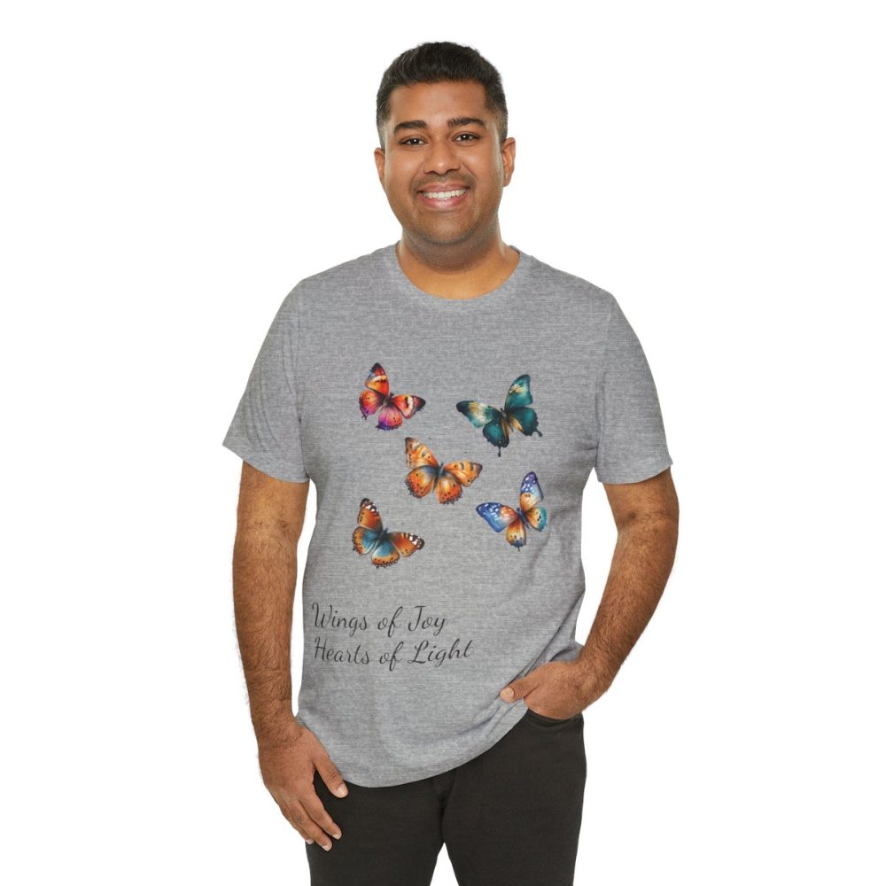 Colorful Watercolor Butterflies – Unisex T-shirt