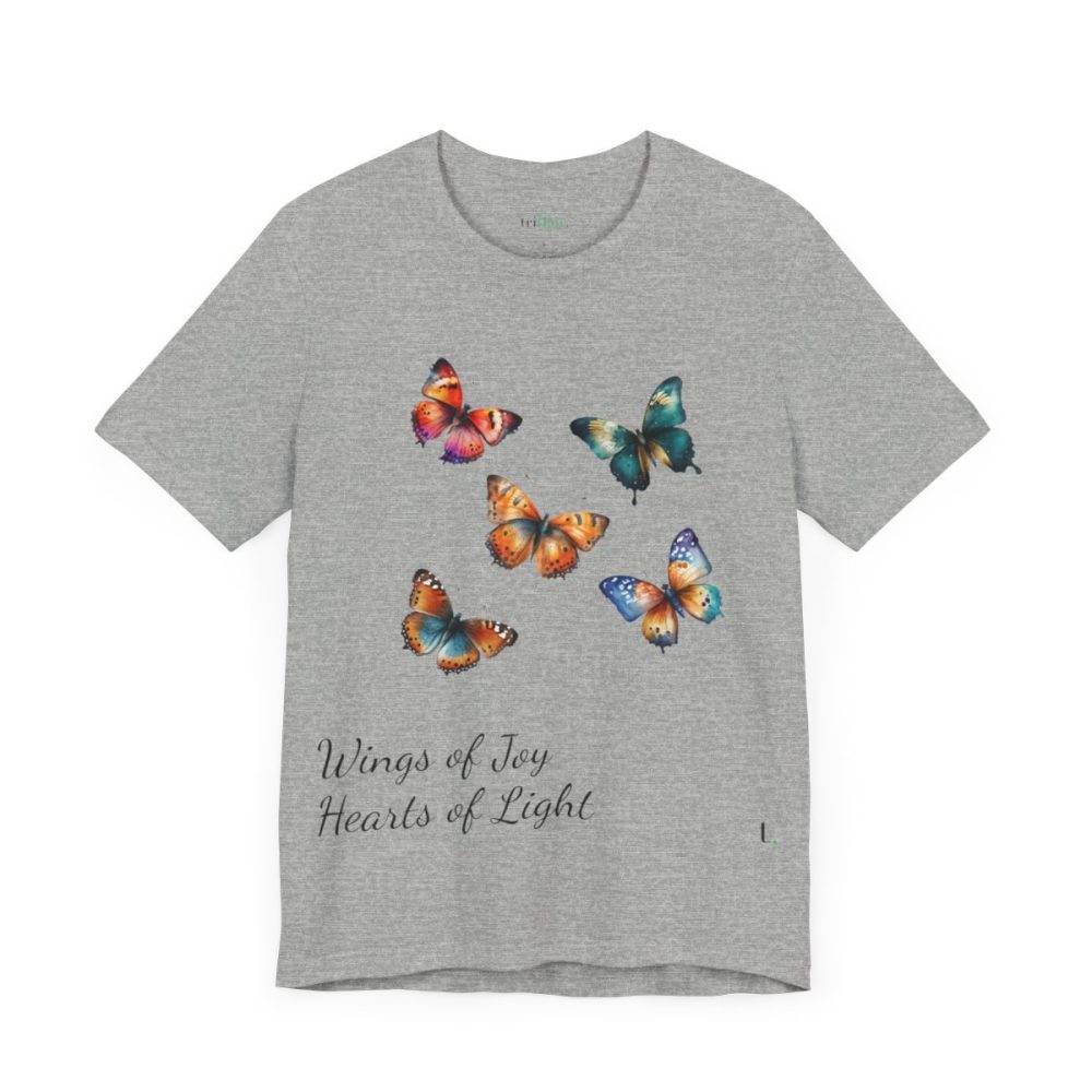 Colorful Watercolor Butterflies – Unisex T-shirt