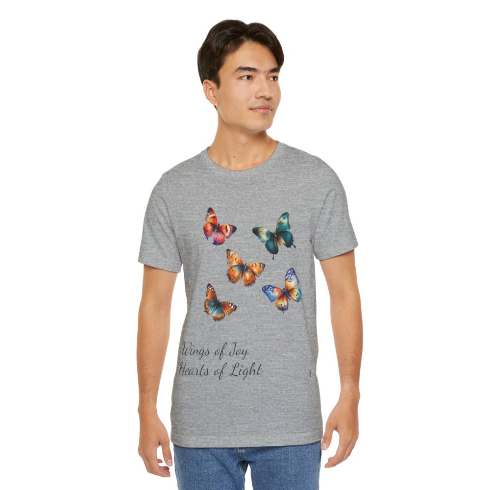 Colorful Watercolor Butterflies – Unisex T-shirt