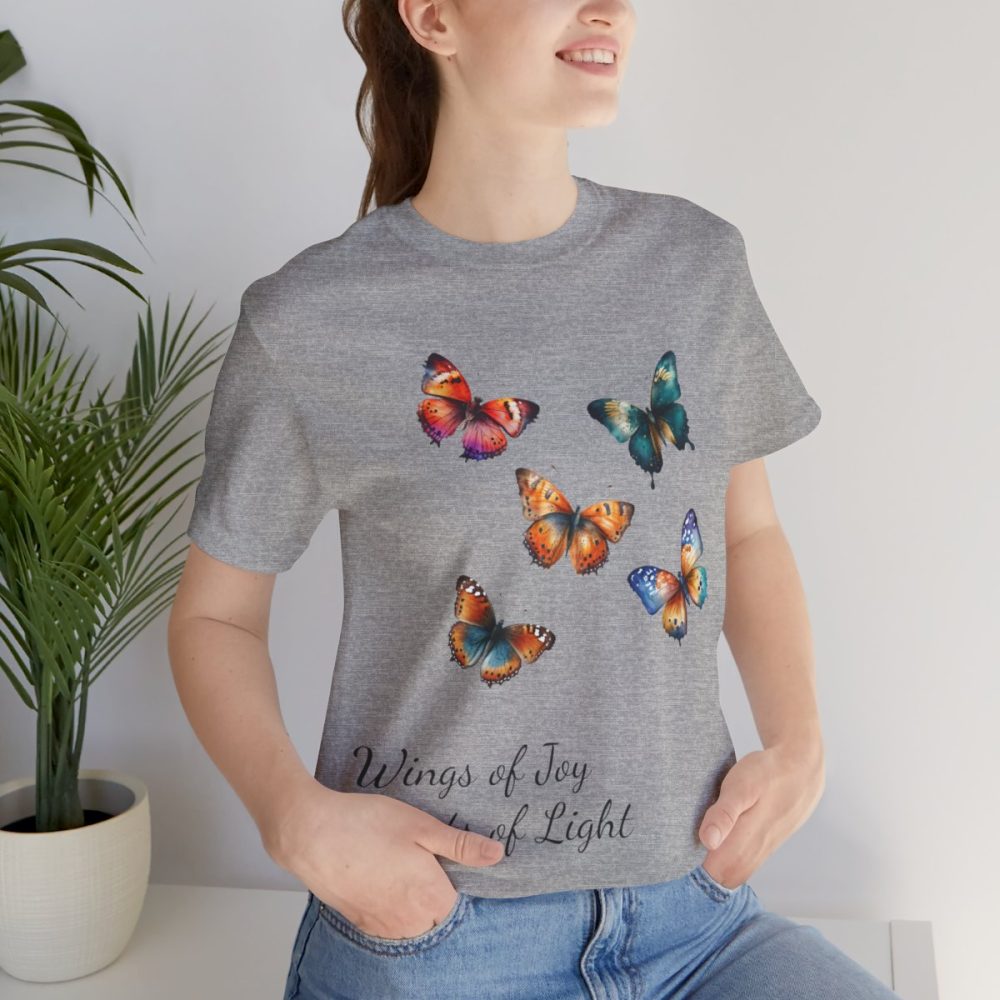 Colorful Watercolor Butterflies – Unisex T-shirt