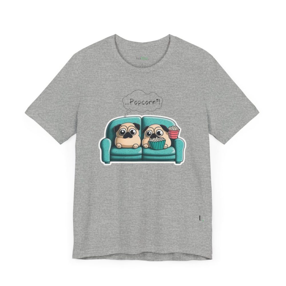 Pug Movie Night  – Unisex T-shirt