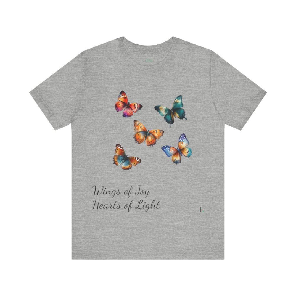 Colorful Watercolor Butterflies – Unisex T-shirt