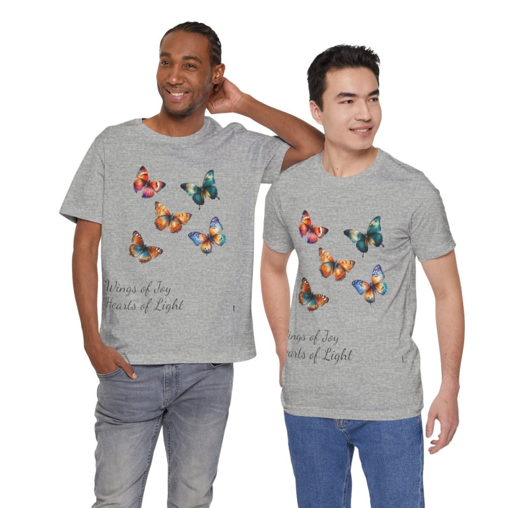 Colorful Watercolor Butterflies – Unisex T-shirt