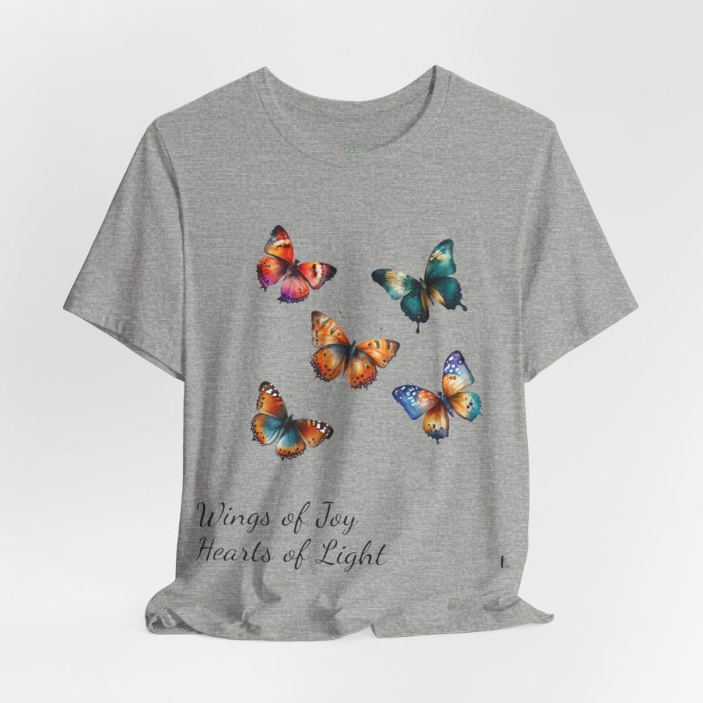 Colorful Watercolor Butterflies – Unisex T-shirt