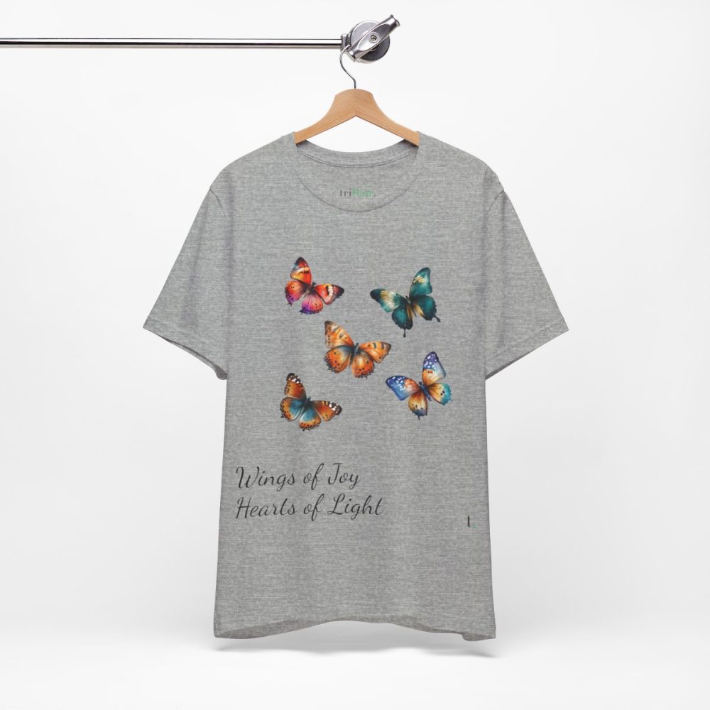 Colorful Watercolor Butterflies – Unisex T-shirt