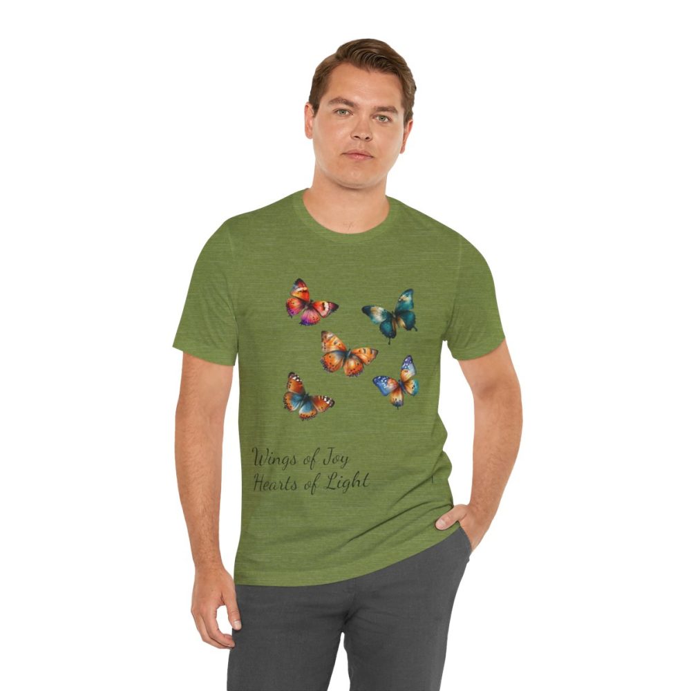 Colorful Watercolor Butterflies – Unisex T-shirt