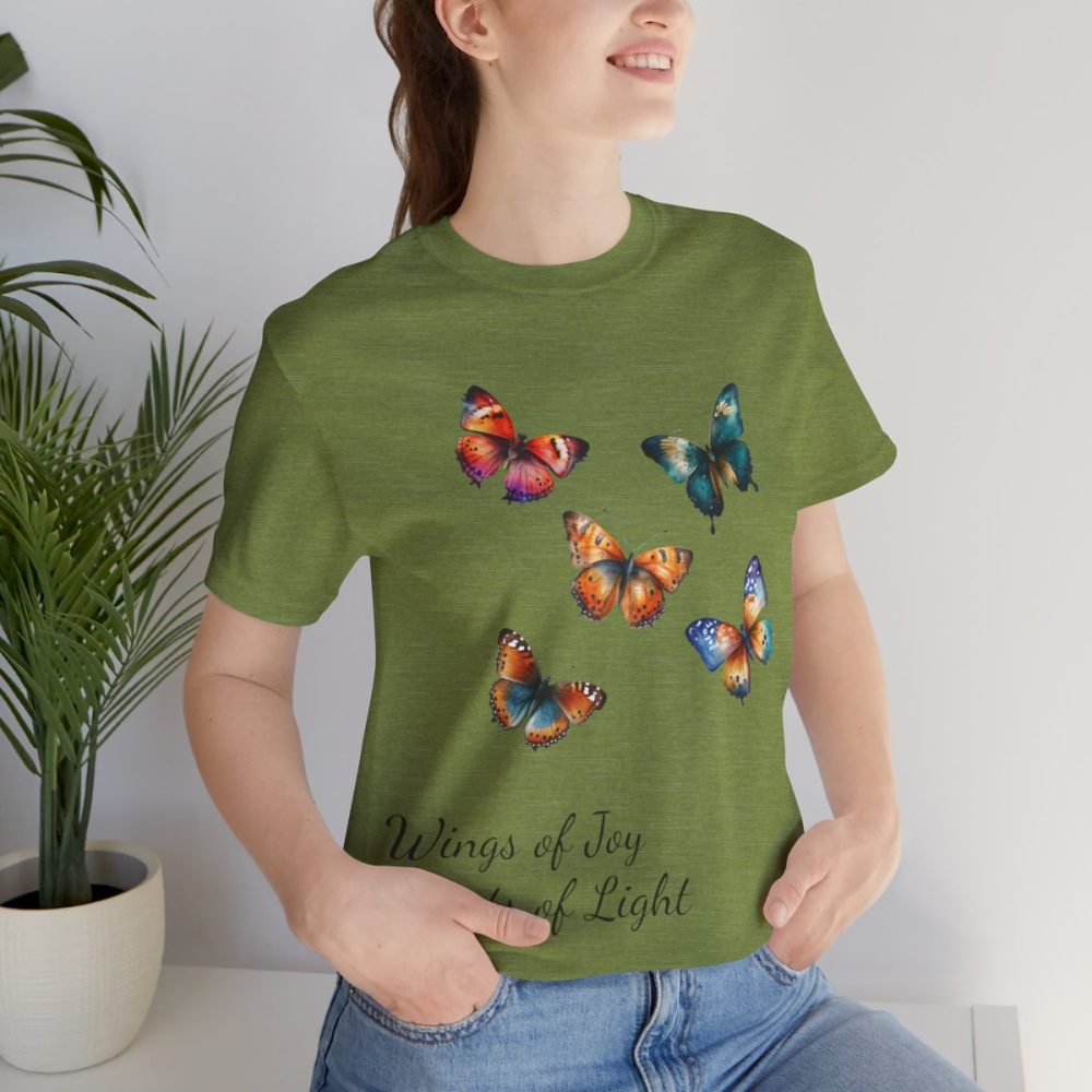 Colorful Watercolor Butterflies – Unisex T-shirt