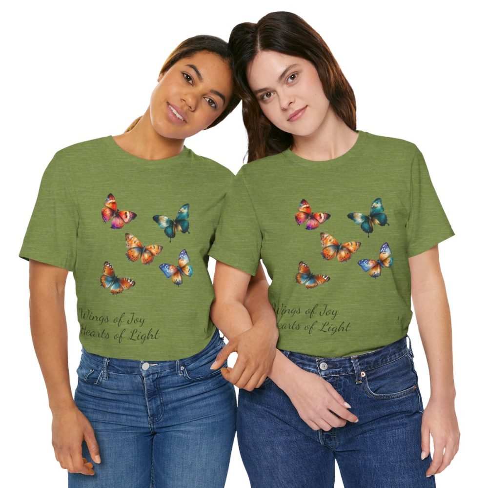 Colorful Watercolor Butterflies – Unisex T-shirt