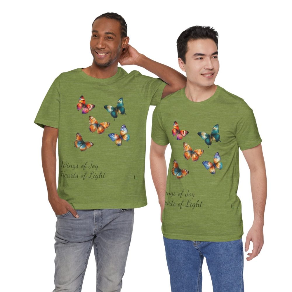 Colorful Watercolor Butterflies – Unisex T-shirt