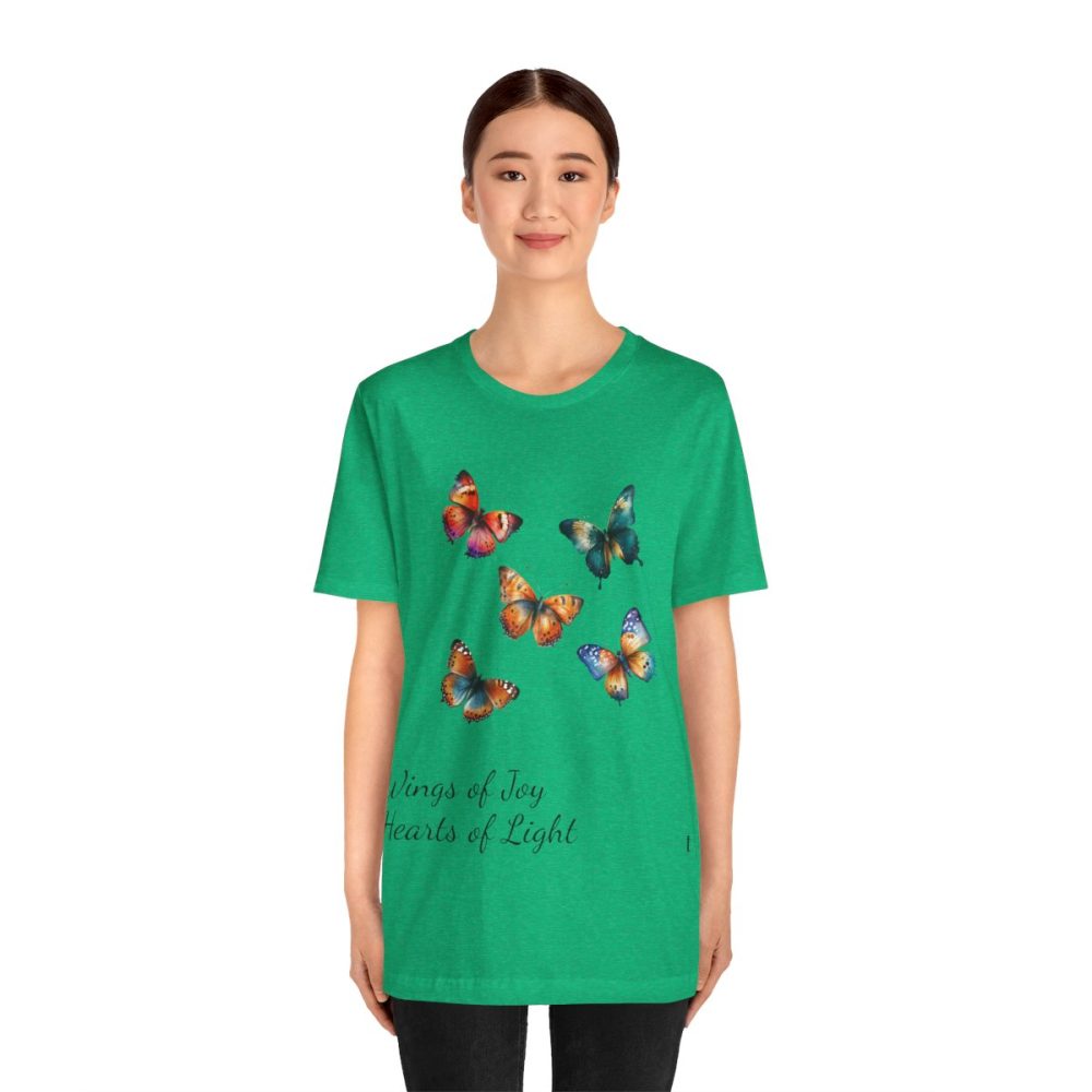 Colorful Watercolor Butterflies – Unisex T-shirt