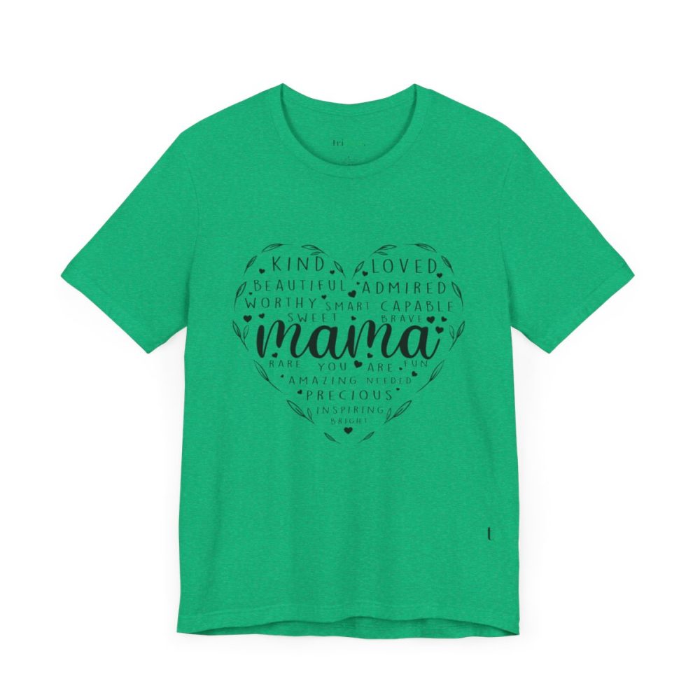 Heart Shape Mama – Unisex T-shirt