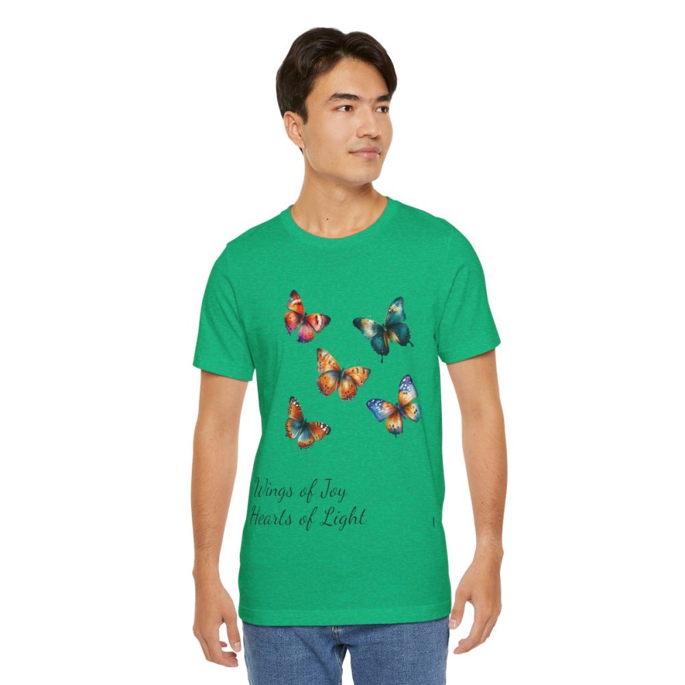 Colorful Watercolor Butterflies – Unisex T-shirt