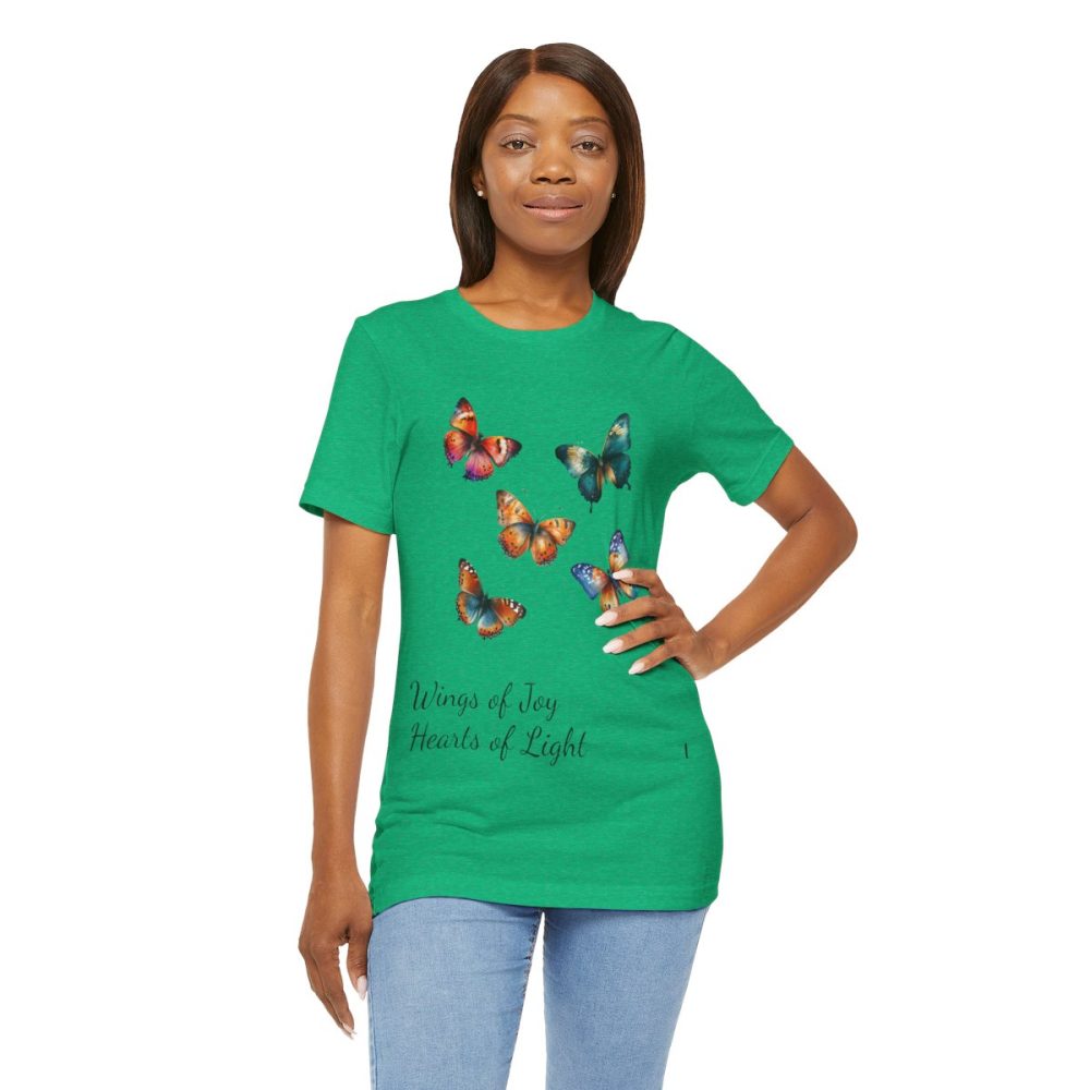 Colorful Watercolor Butterflies – Unisex T-shirt