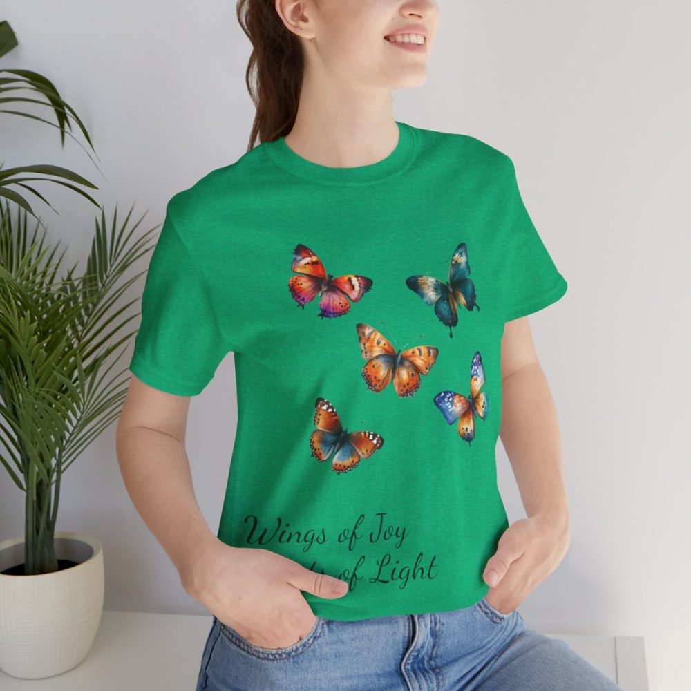 Colorful Watercolor Butterflies – Unisex T-shirt