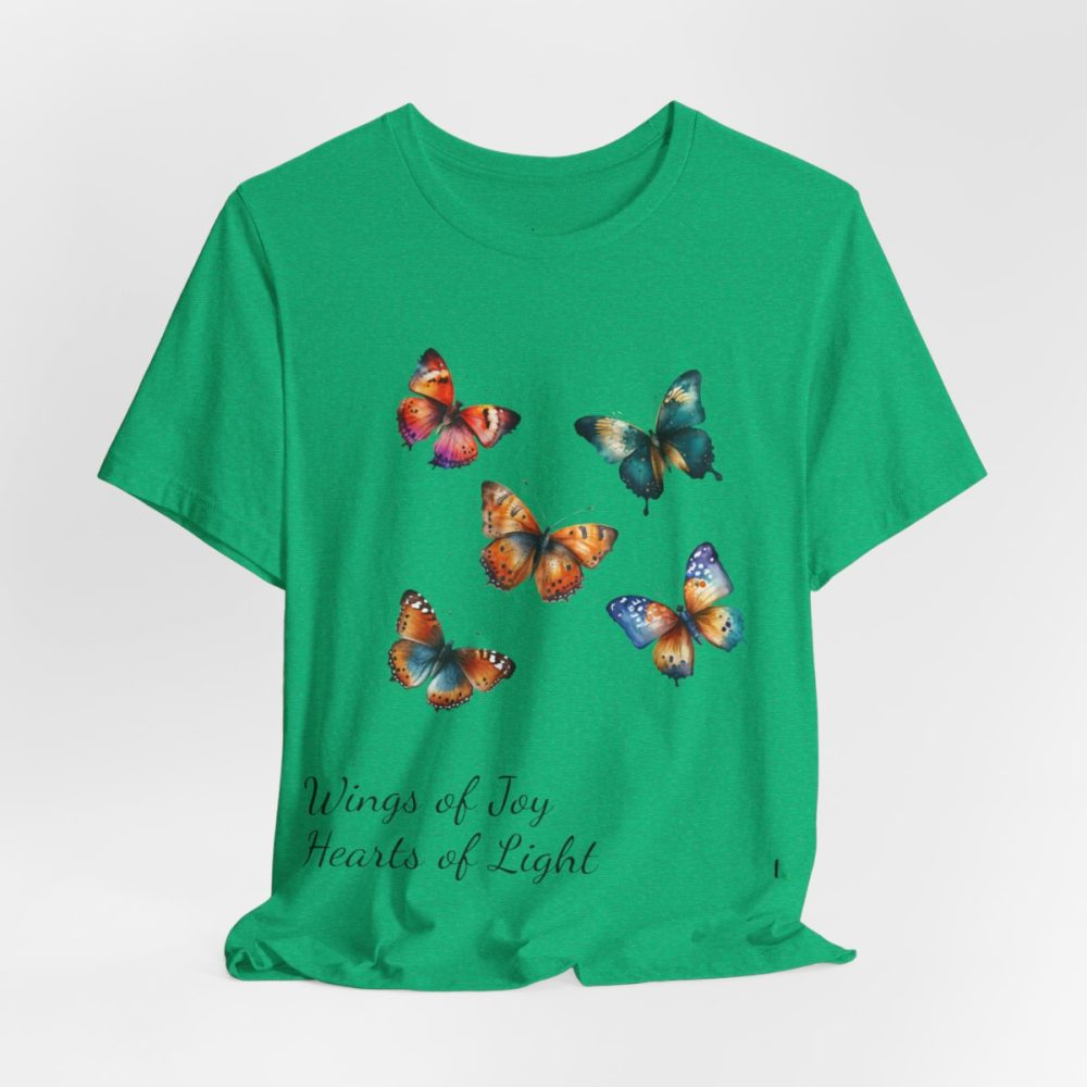 Colorful Watercolor Butterflies – Unisex T-shirt