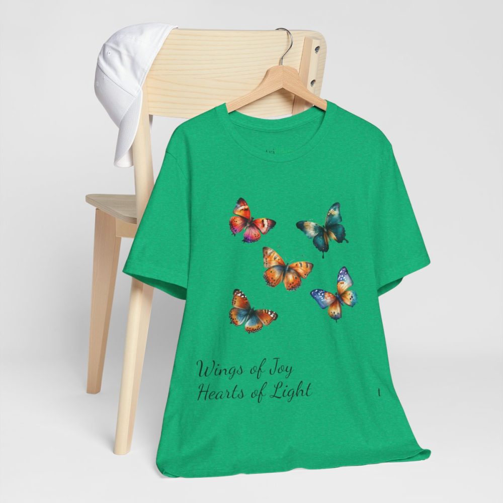 Colorful Watercolor Butterflies – Unisex T-shirt