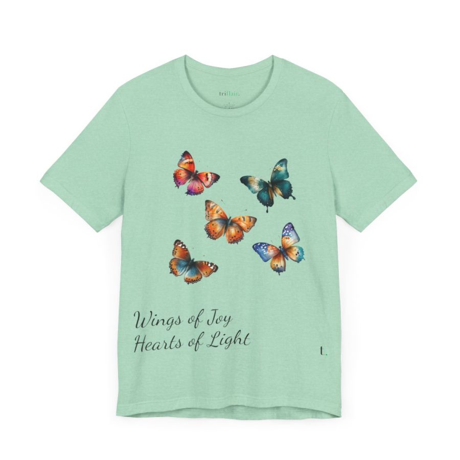 Colorful Watercolor Butterflies – Unisex T-shirt