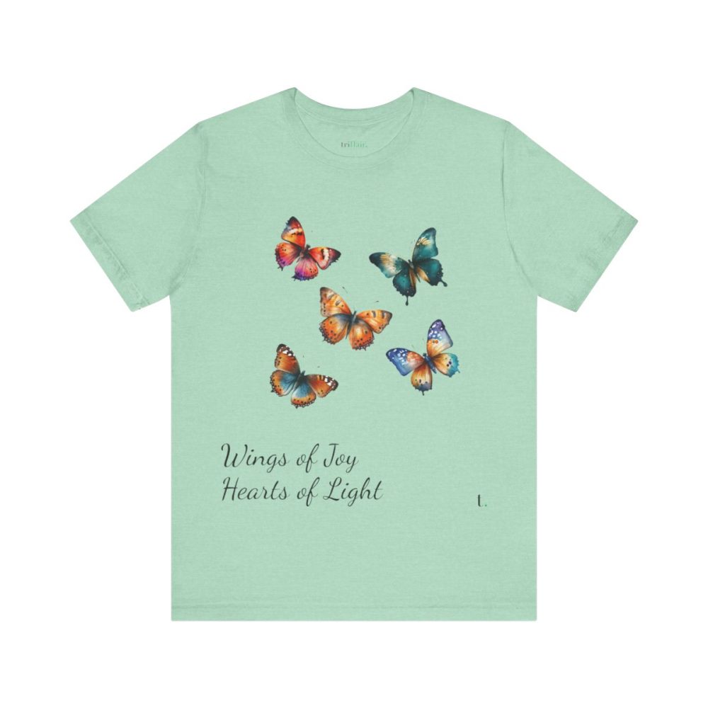 Colorful Watercolor Butterflies – Unisex T-shirt