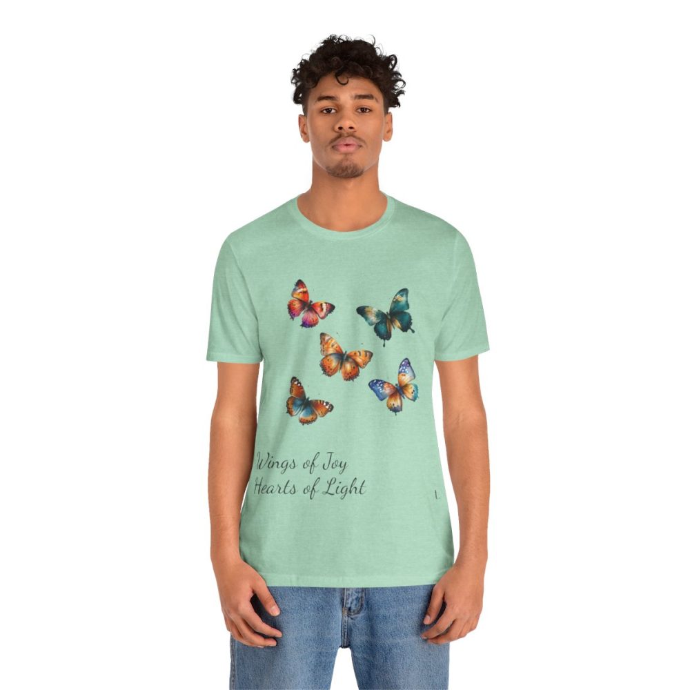 Colorful Watercolor Butterflies – Unisex T-shirt