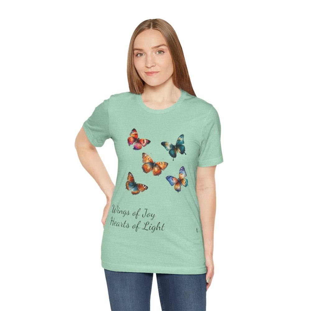 Colorful Watercolor Butterflies – Unisex T-shirt