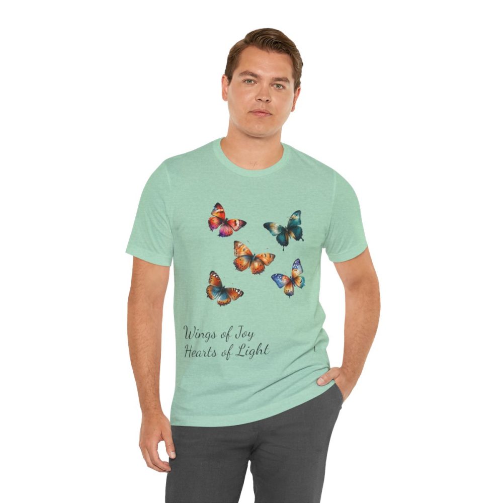 Colorful Watercolor Butterflies – Unisex T-shirt