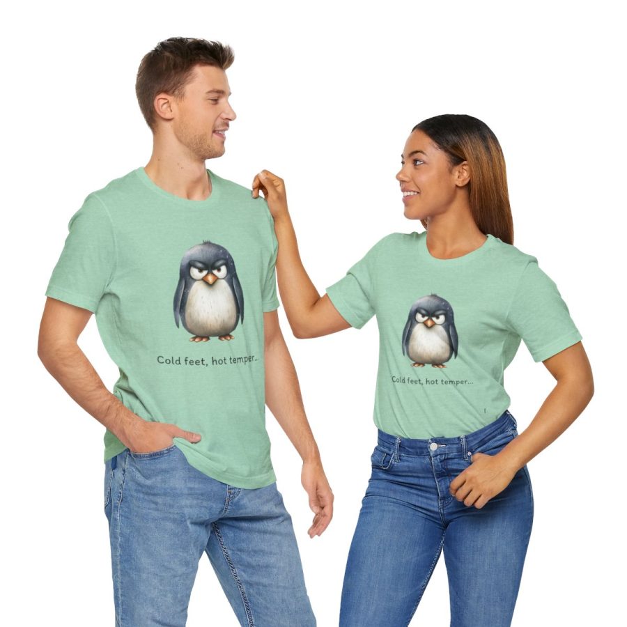 Angy Penguin – Unisex T-shirt