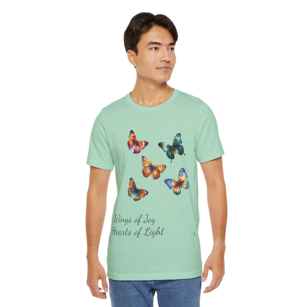 Colorful Watercolor Butterflies – Unisex T-shirt