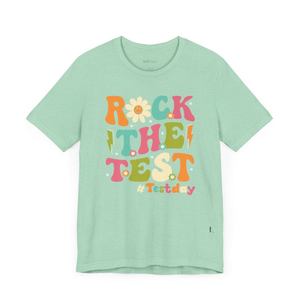 Groovy Rock the Test Unisex T-shirt