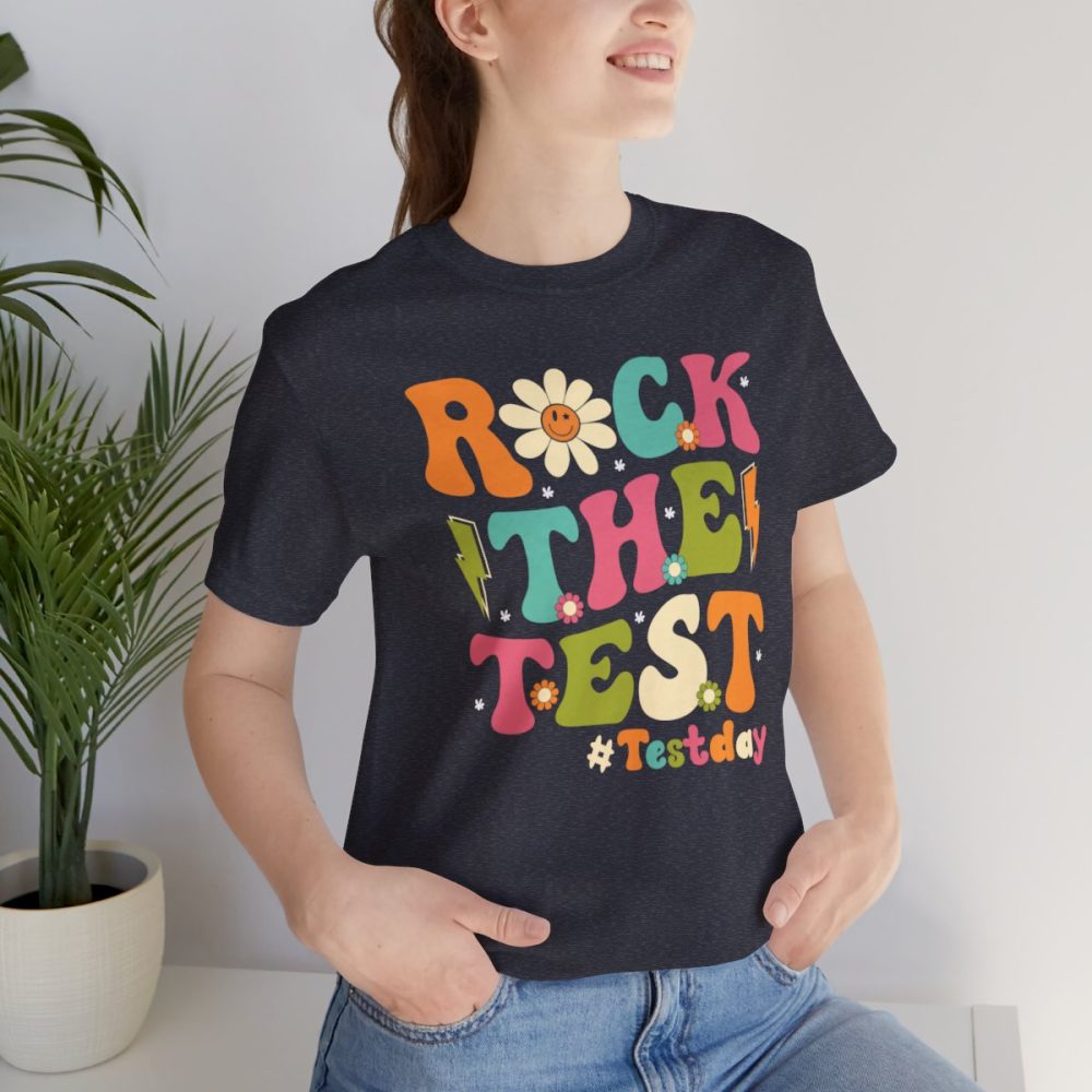 Groovy Rock the Test Unisex T-shirt