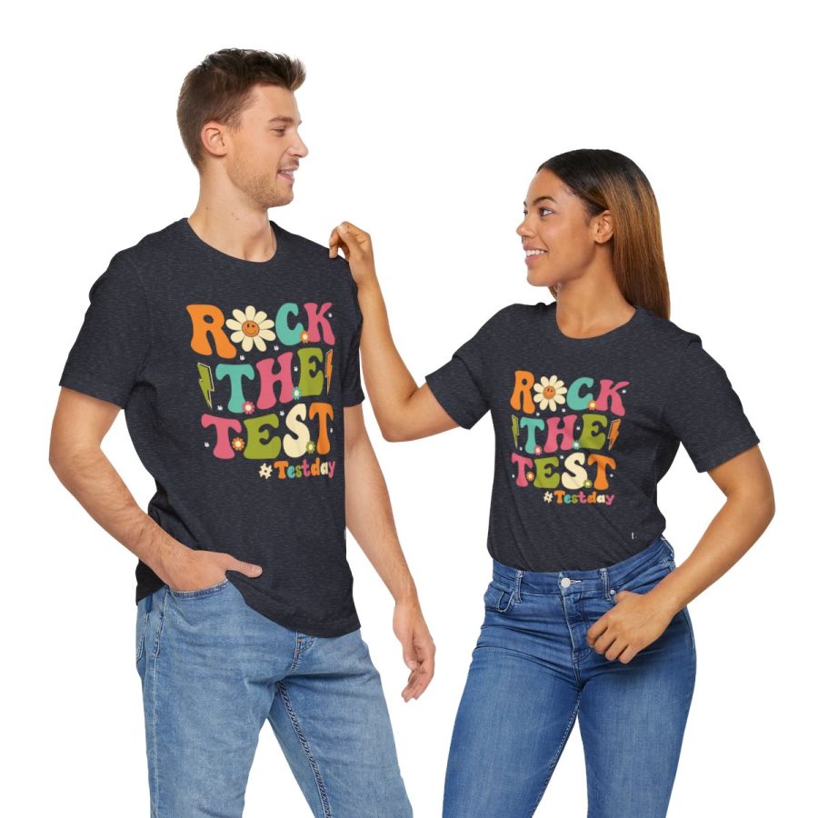 Groovy Rock the Test Unisex T-shirt