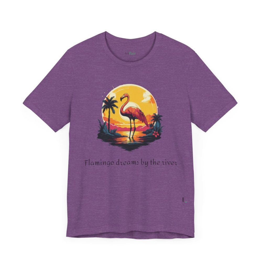 Flamingo Sunset – Unisex T-shirt