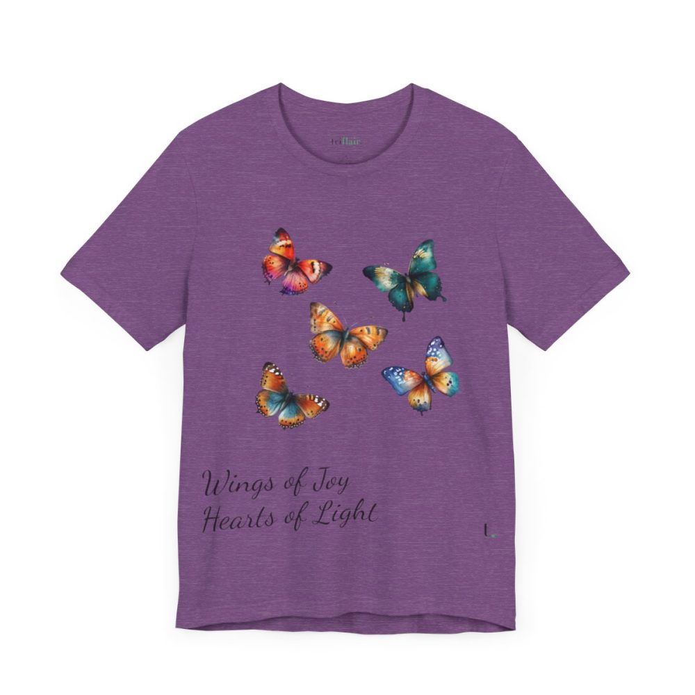 Colorful Watercolor Butterflies – Unisex T-shirt