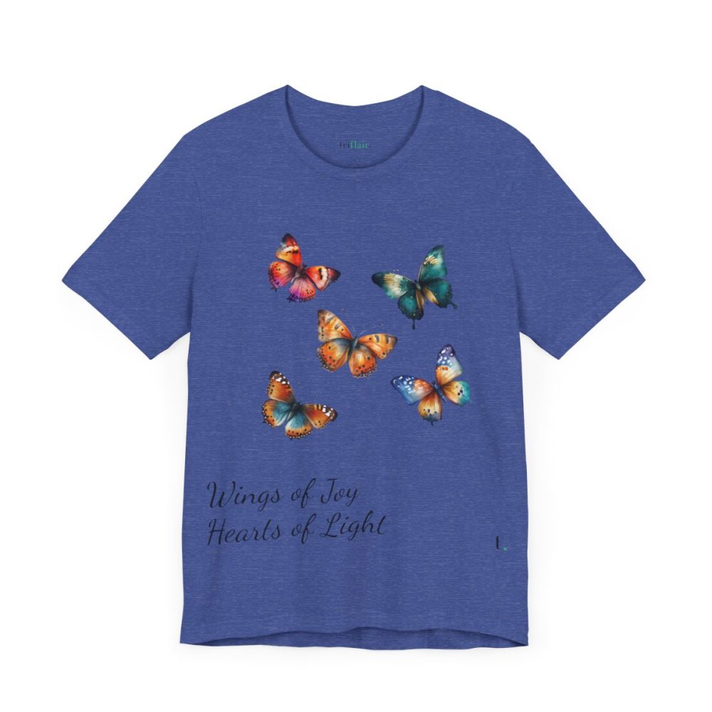 Colorful Watercolor Butterflies – Unisex T-shirt