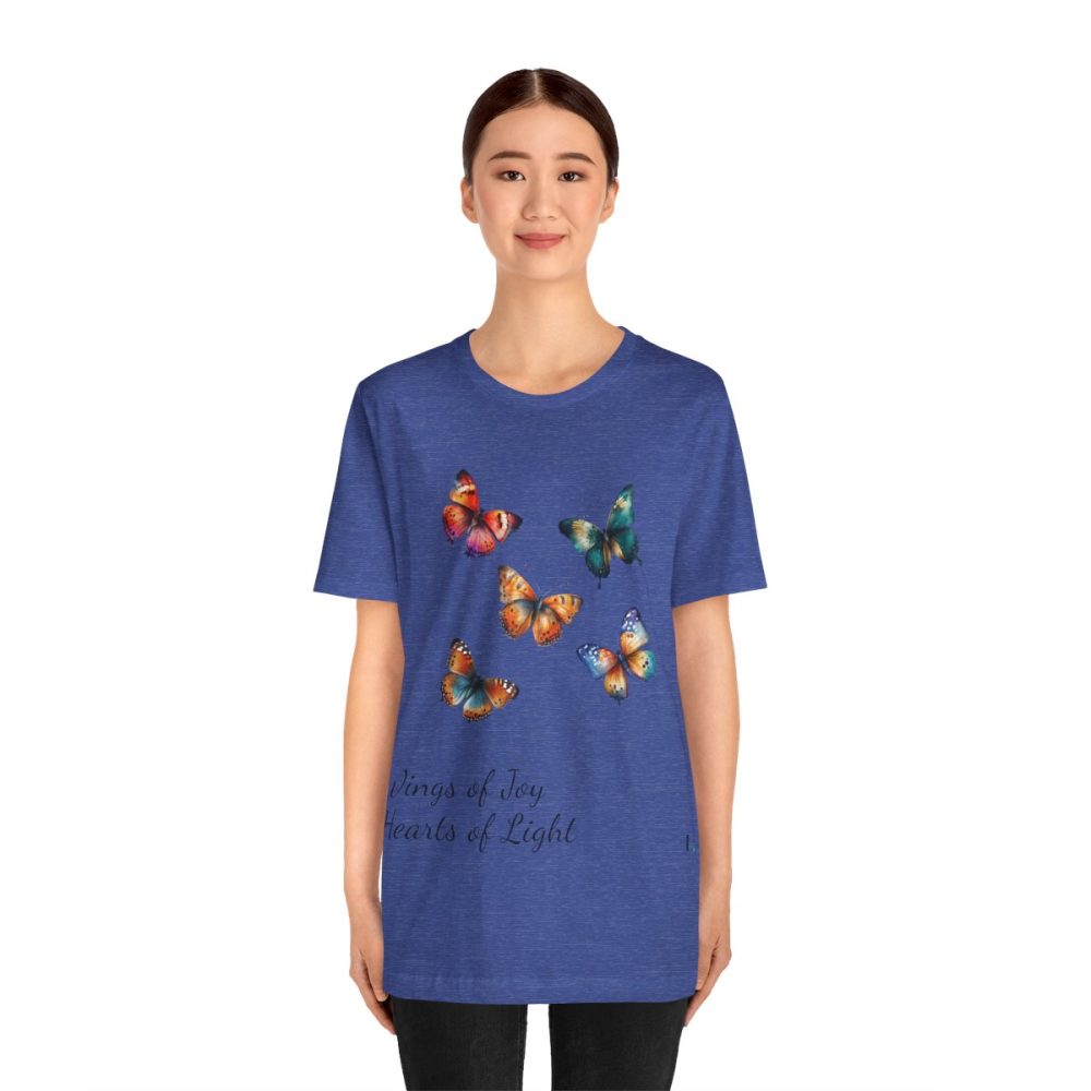 Colorful Watercolor Butterflies – Unisex T-shirt