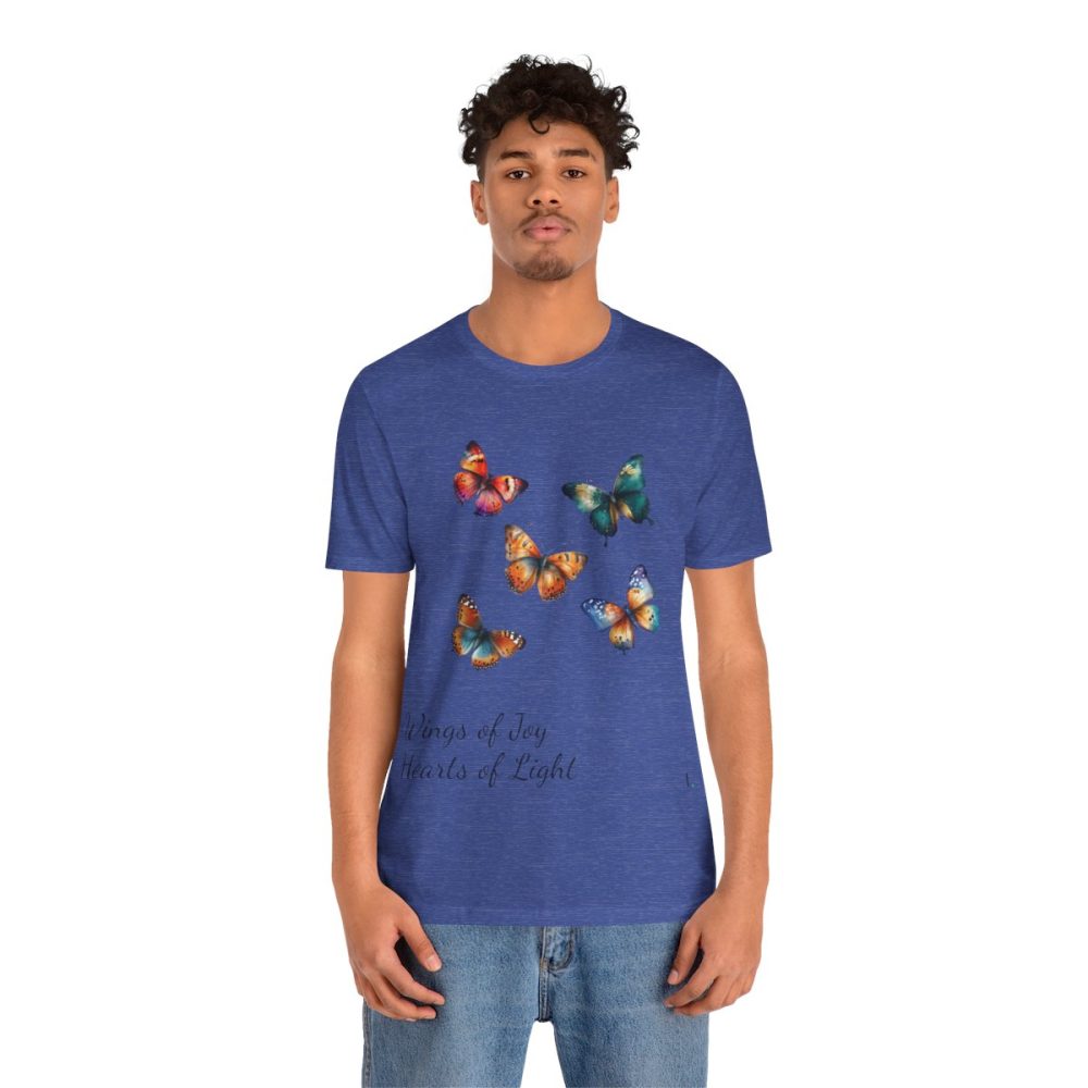 Colorful Watercolor Butterflies – Unisex T-shirt