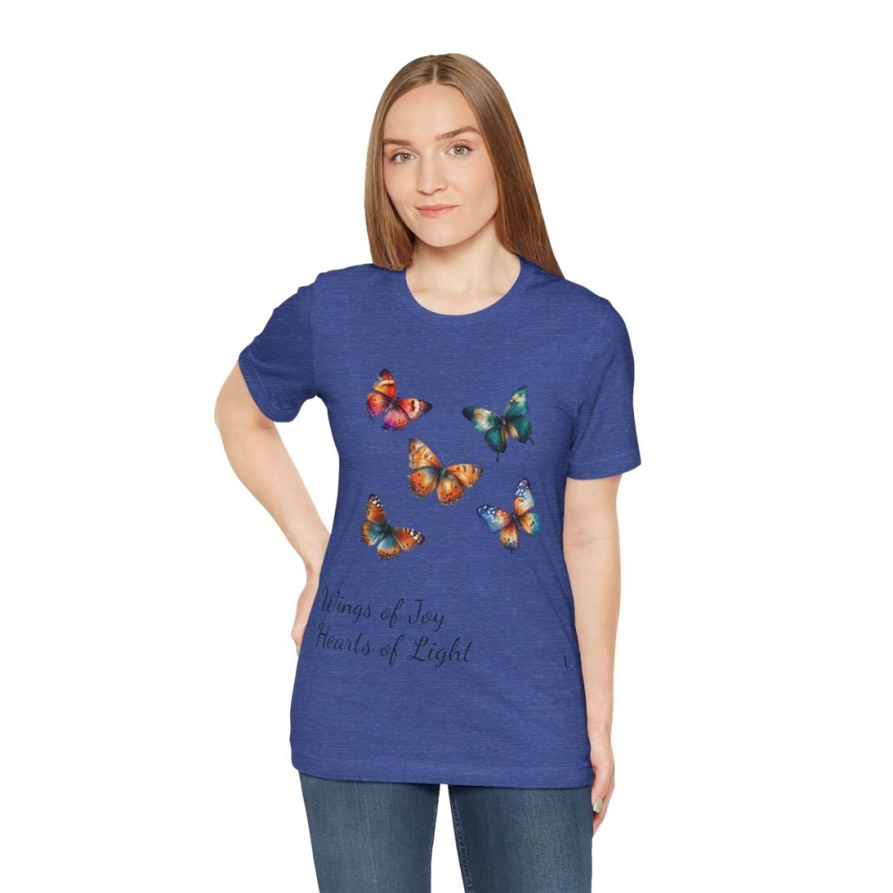 Colorful Watercolor Butterflies – Unisex T-shirt