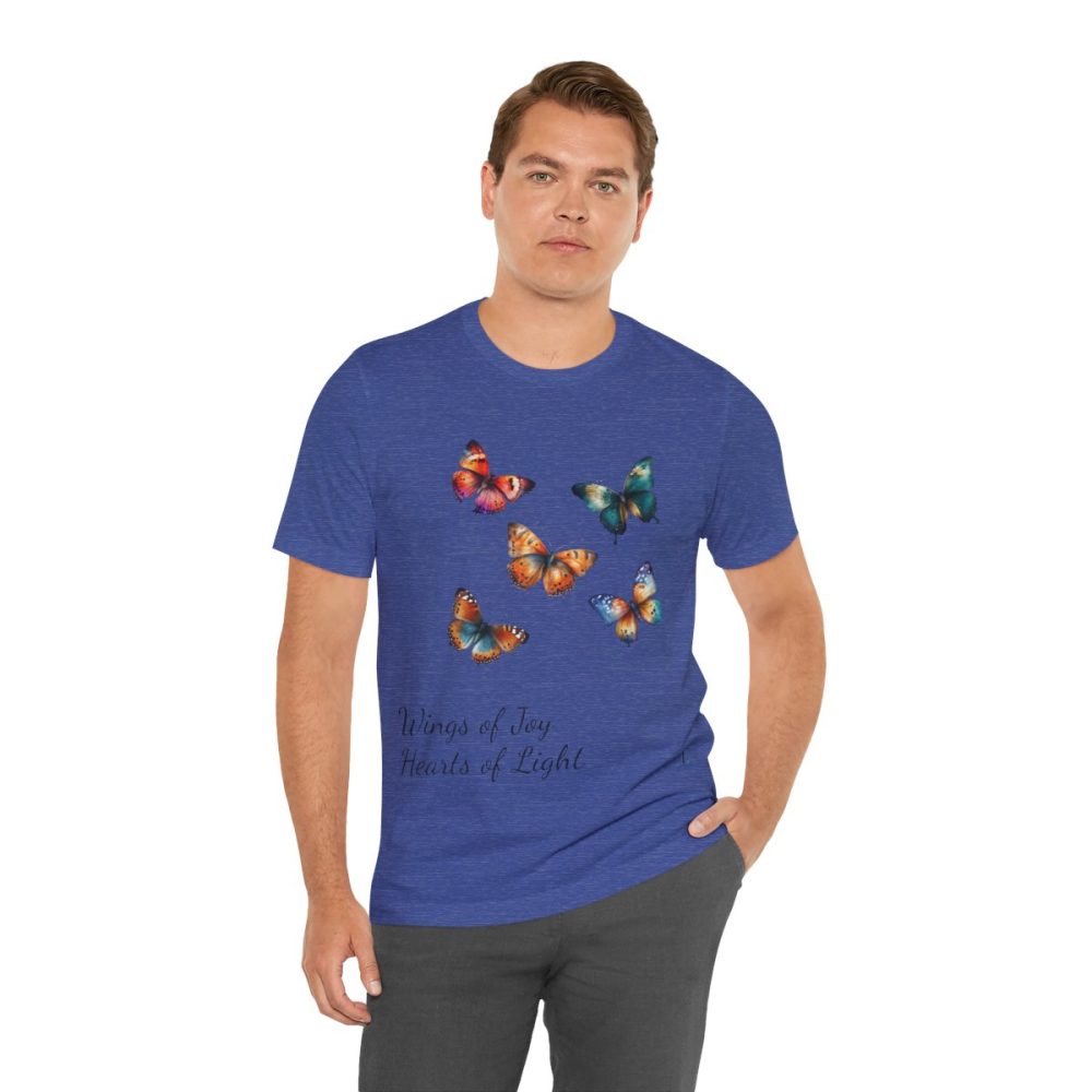 Colorful Watercolor Butterflies – Unisex T-shirt