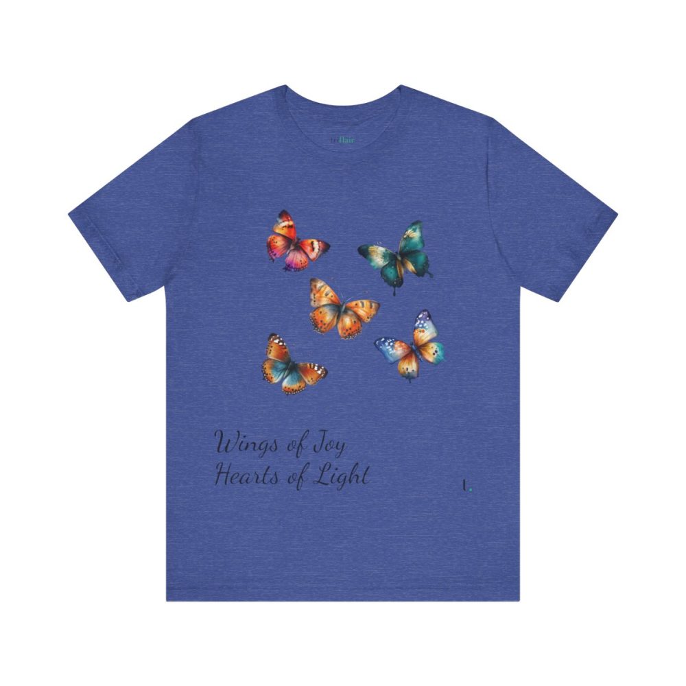 Colorful Watercolor Butterflies – Unisex T-shirt