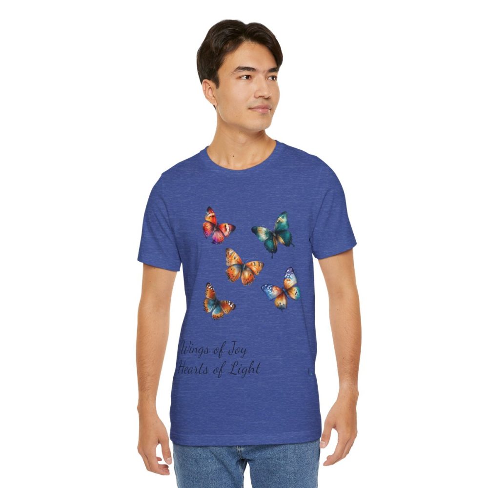 Colorful Watercolor Butterflies – Unisex T-shirt