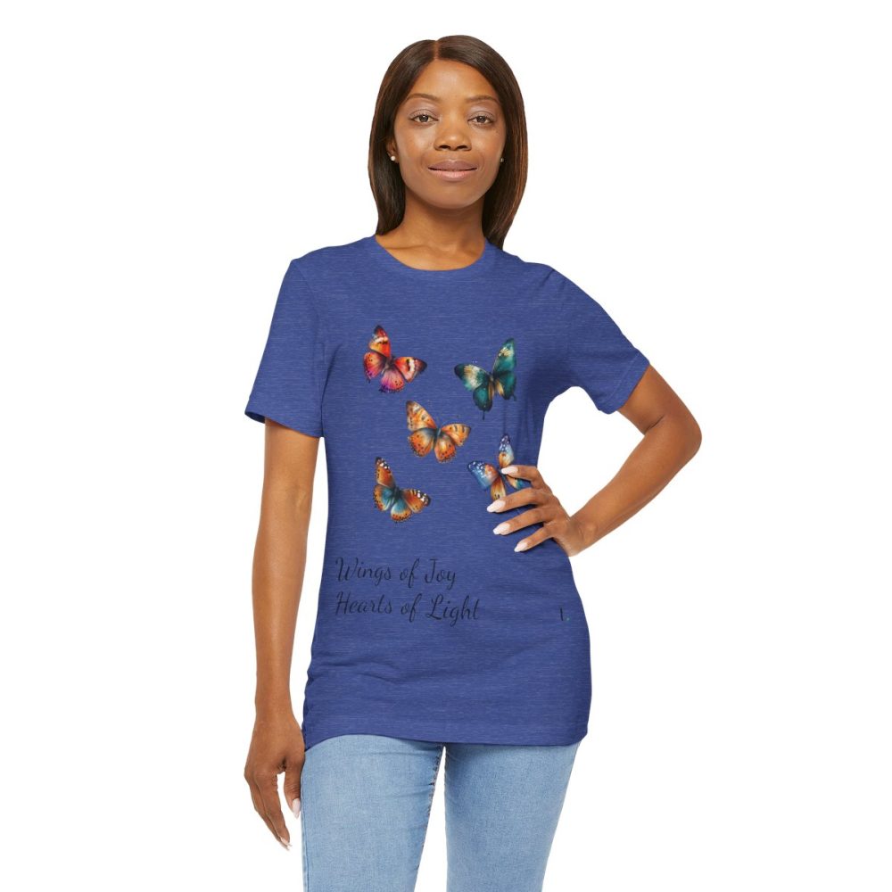 Colorful Watercolor Butterflies – Unisex T-shirt