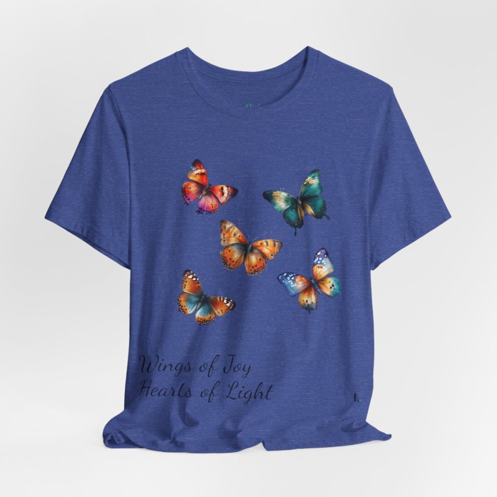 Colorful Watercolor Butterflies – Unisex T-shirt