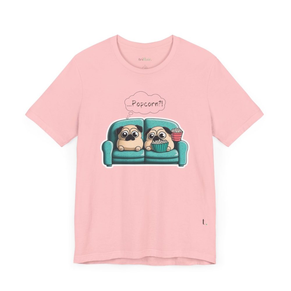 Pug Movie Night  – Unisex T-shirt