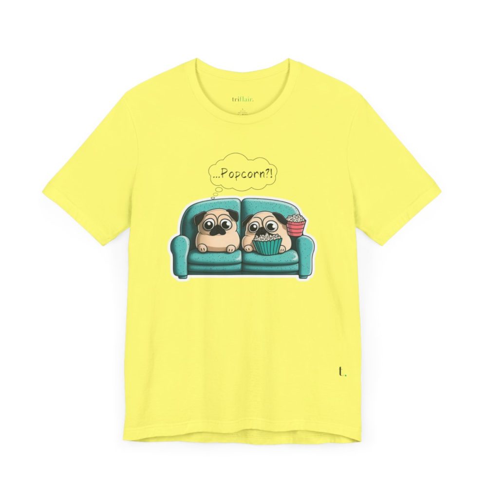 Pug Movie Night  – Unisex T-shirt